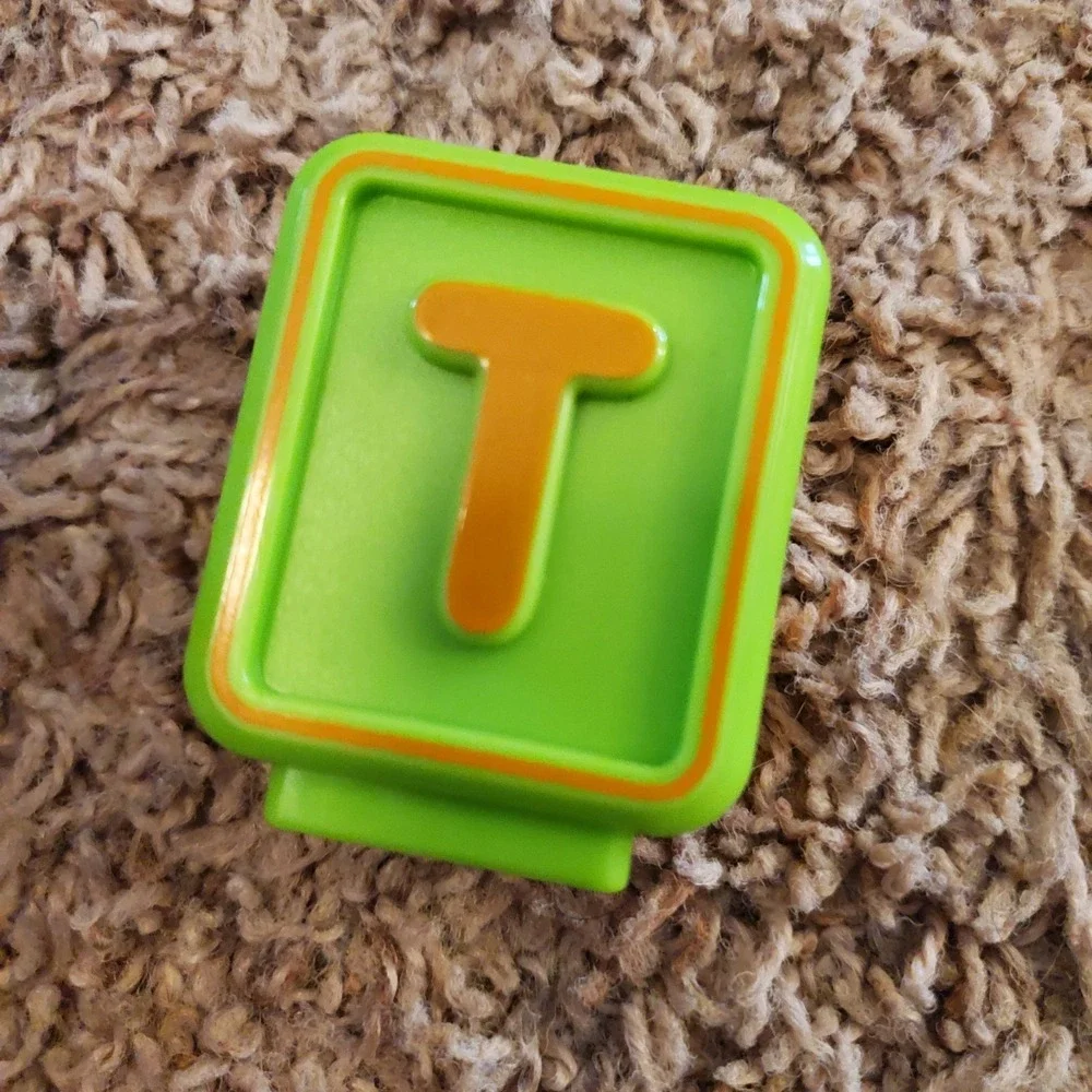 Vtech Sit to Stand Alphabet Train Replacement Double Sided Letter Block G/T
